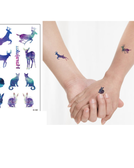 Mały tatuaż ze zwierzętami na rękę dziecięcy